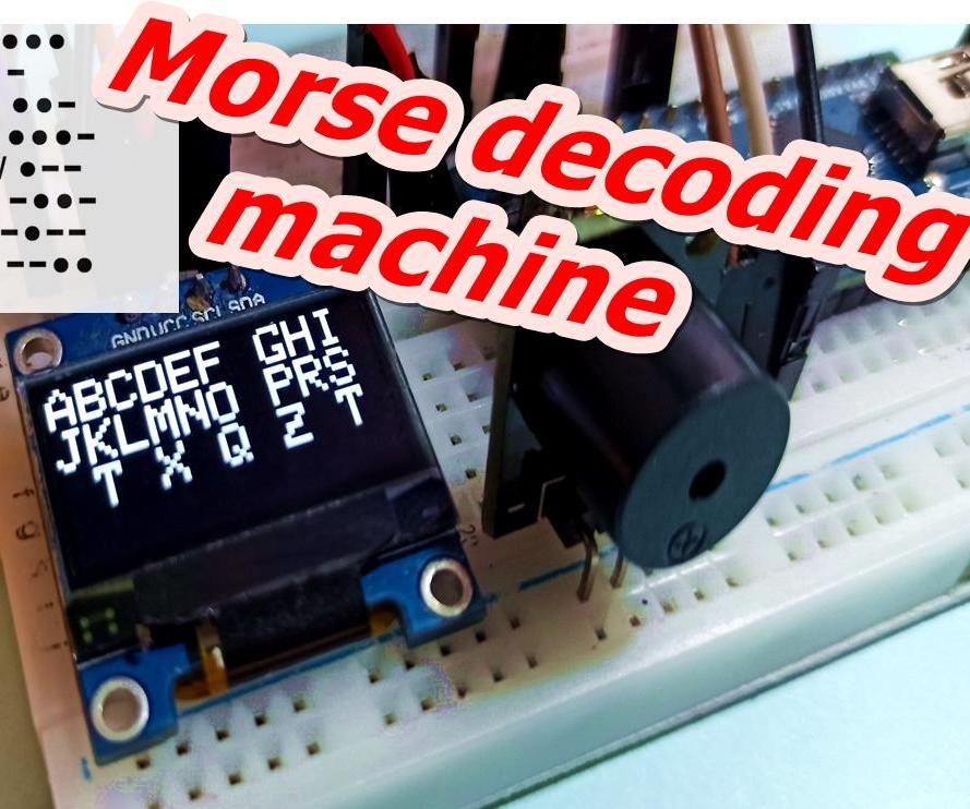 Morse Decoding and Transmission Machine