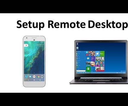 How to Control PC/Laptop With Smartphone From Anywhere 