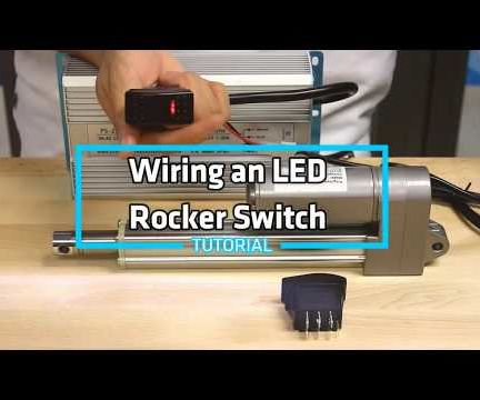 How-To Wire an LED Rocker Switch to a Linear Actuator