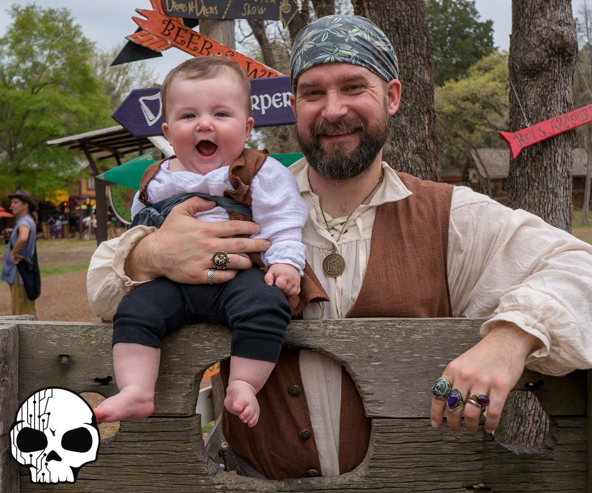 DIY Baby Pirate Costume