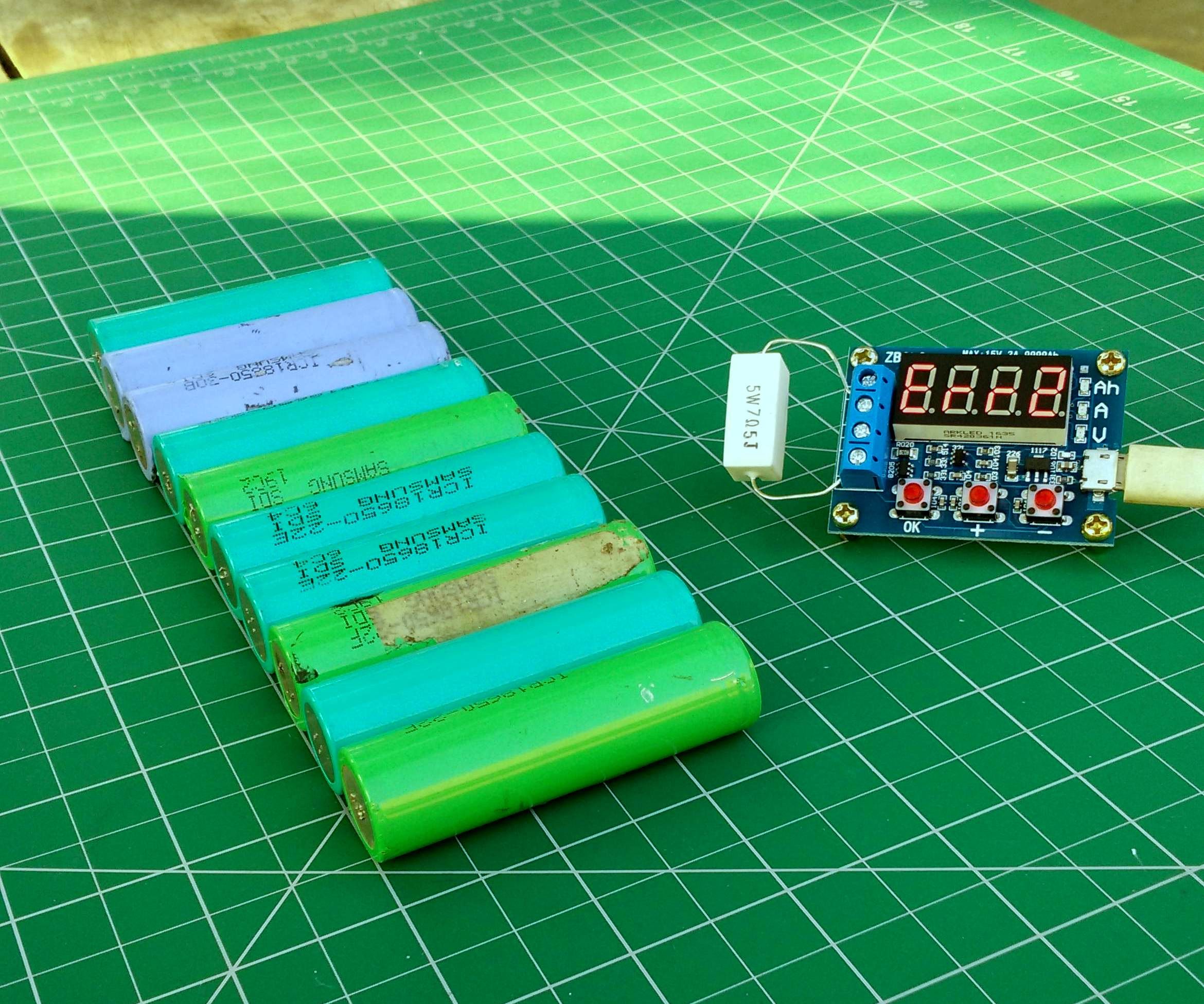 Lithium Battery Capacity Tester 