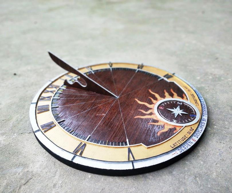 Ancient SUNDIAL Clock