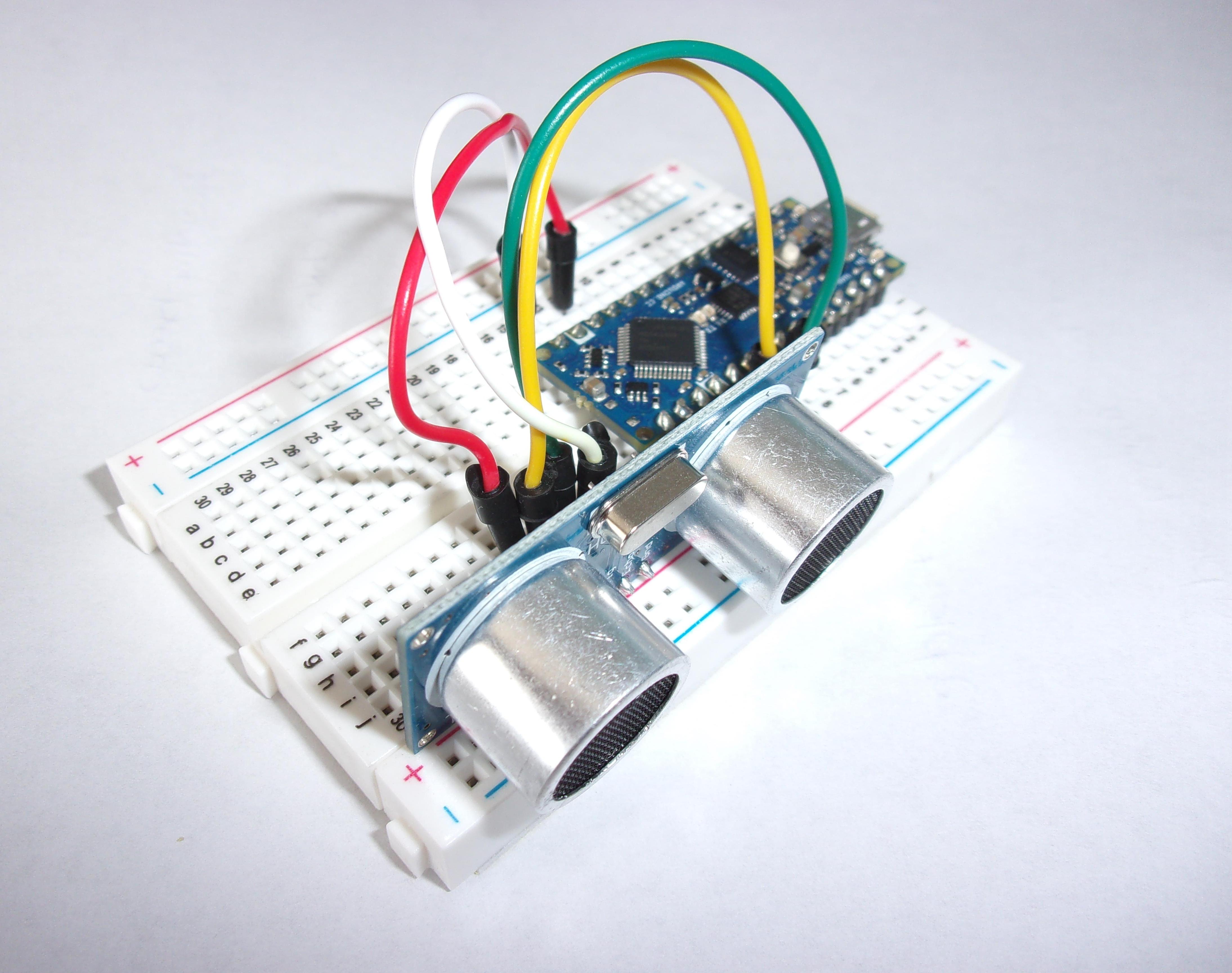 HC-SR04 (Ultrasonic Distance Sensor) Arduino Tutorial