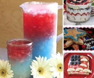 Red, White, and Blue Food