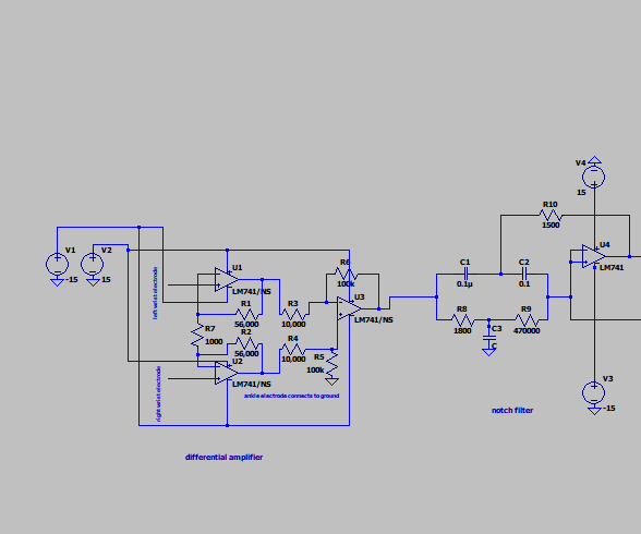 Op-Amp ECG Project