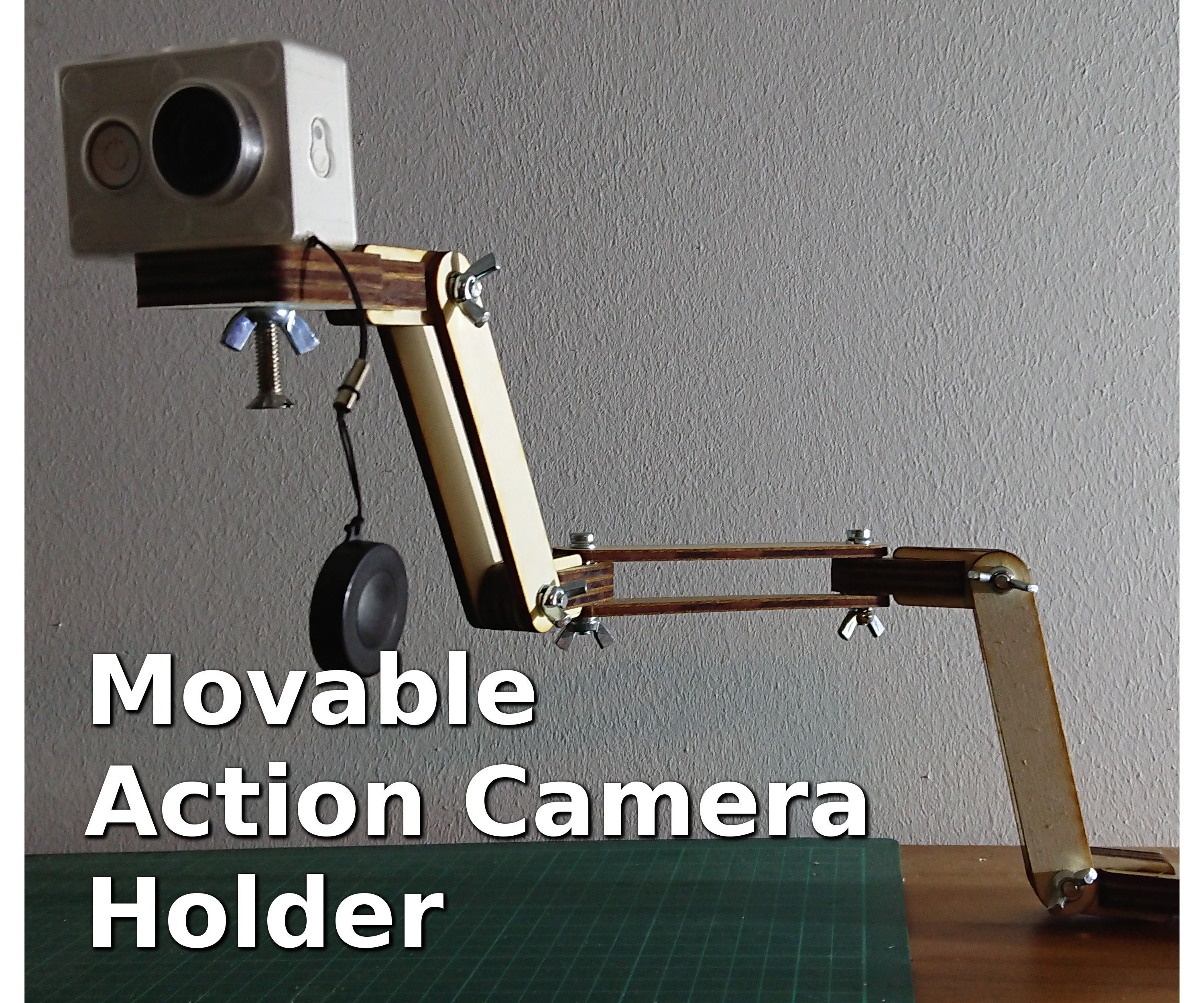 Movable Action Camera Holder