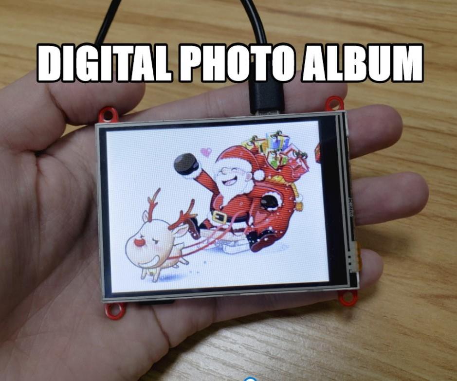 Make a Digital Photo Album by ESP32