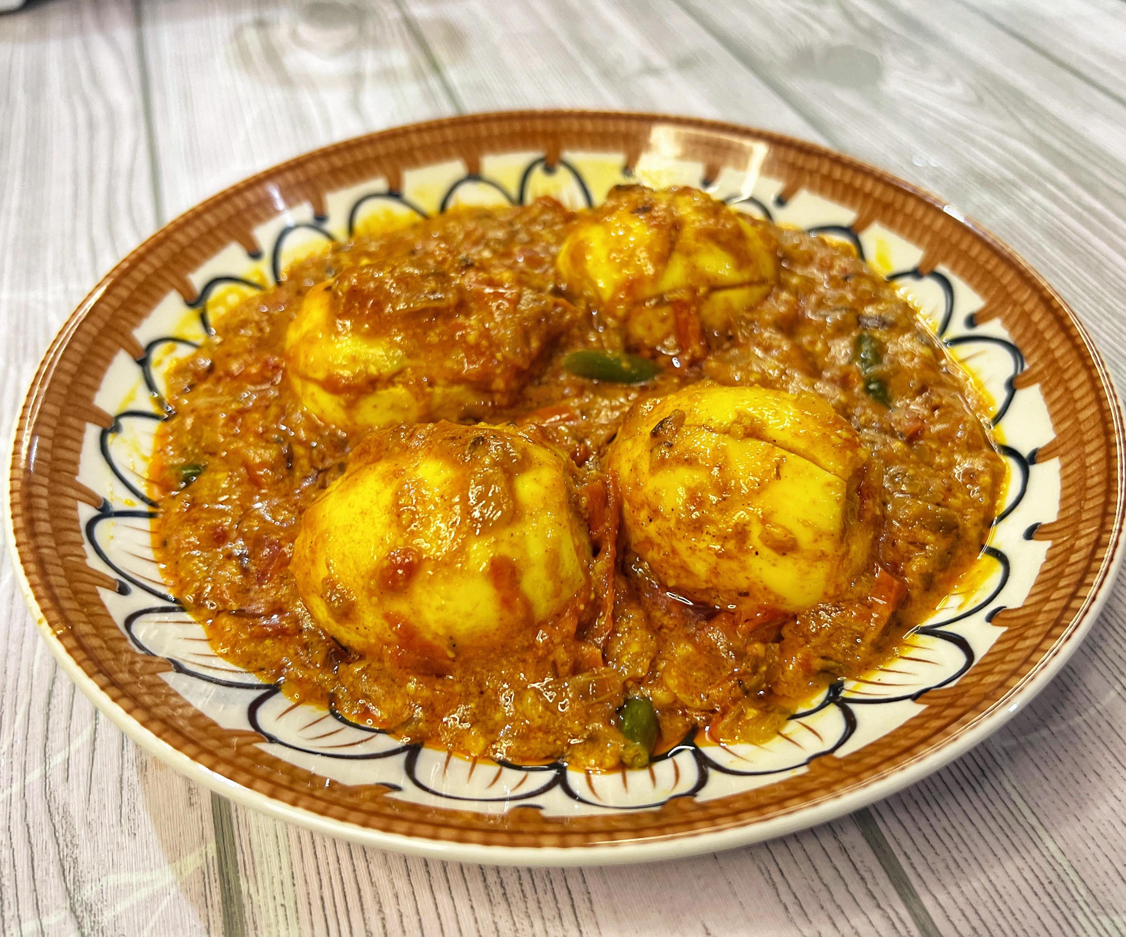 Flavorful Indian-Style Egg Masala (Gravy)