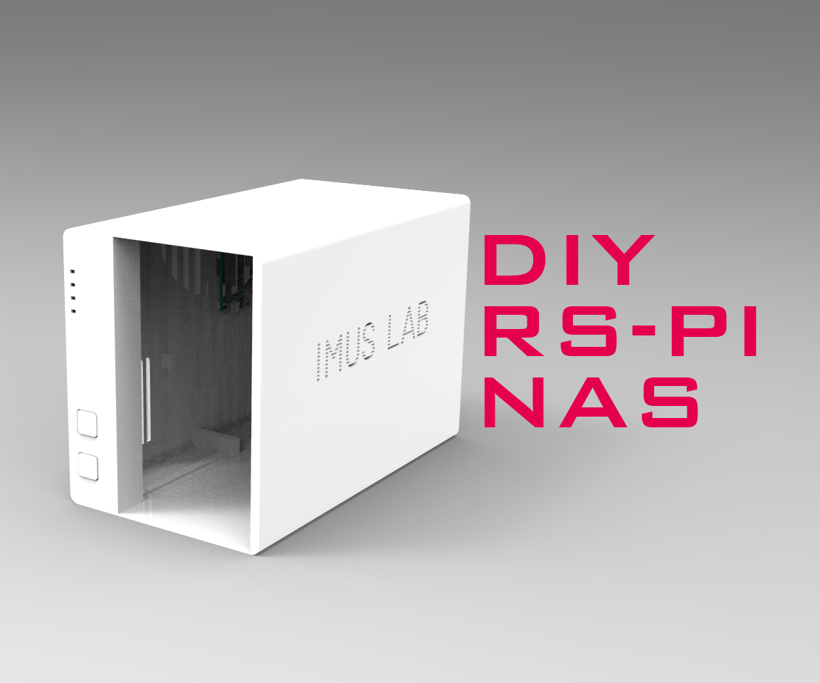 A Raspberry Pi NAS That Really Look Like a NAS