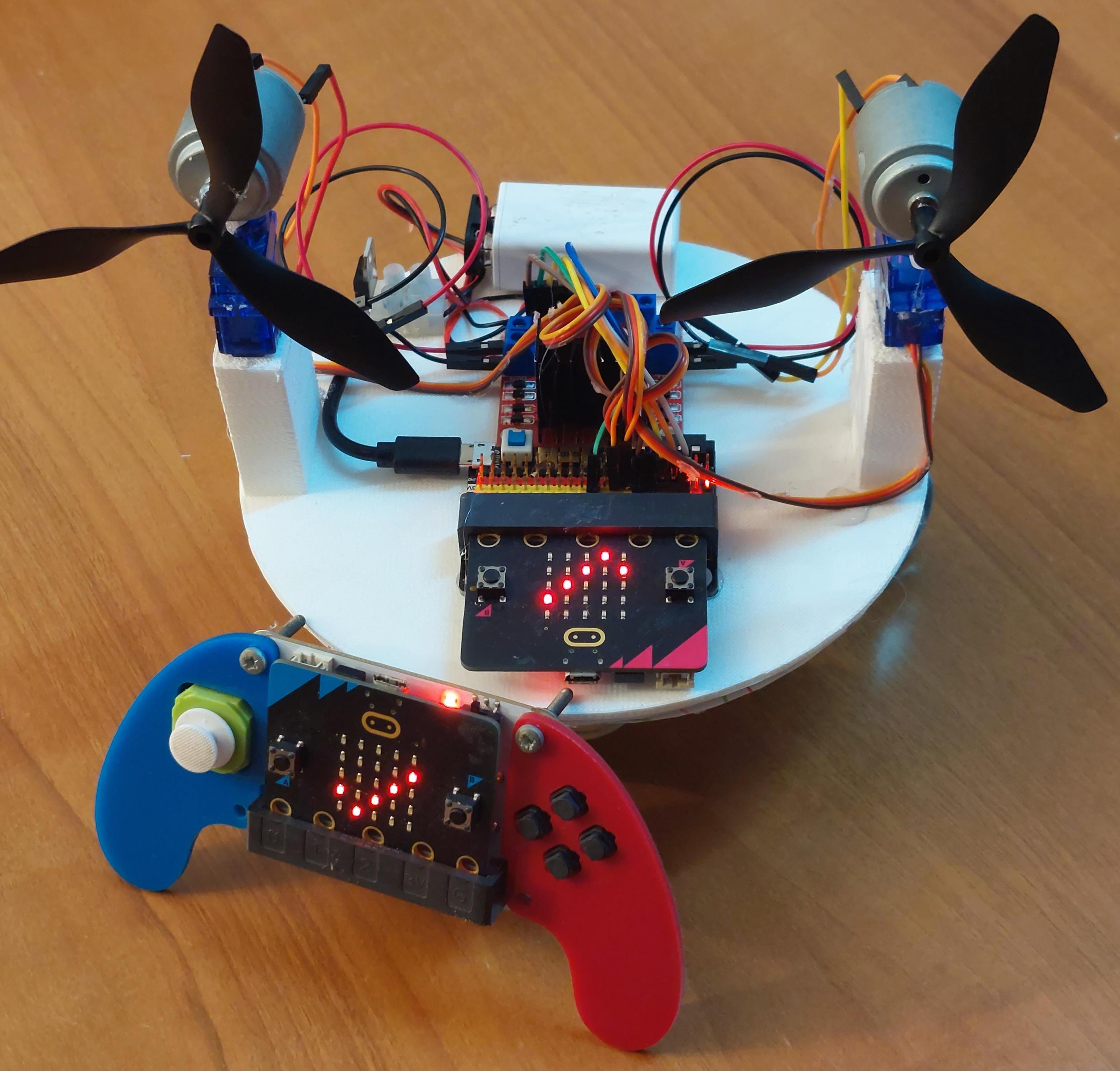 Propeller-Driven RC Vehicle