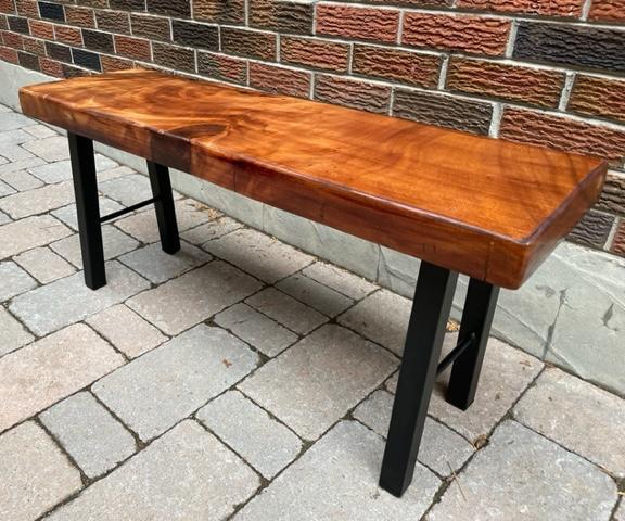 CONDO-SIZED RECYCLED BENCH