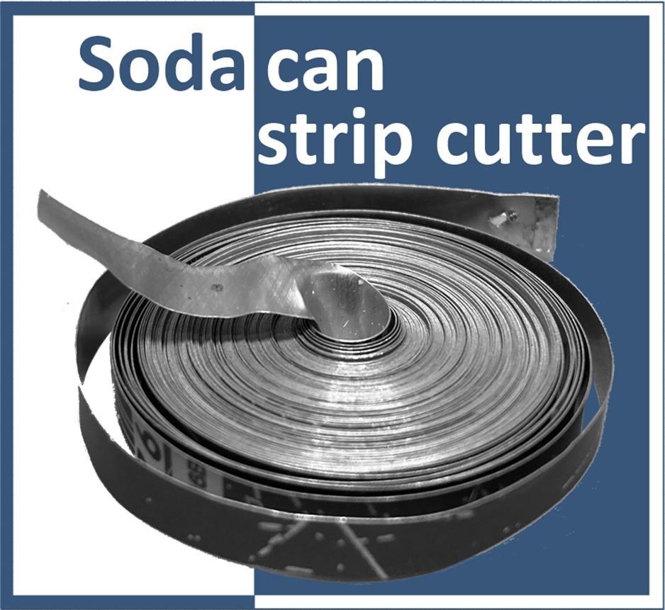 Soda Can Strip Cutter