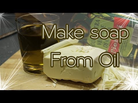 Soap From Oil in 1 Minute (Cold Process)