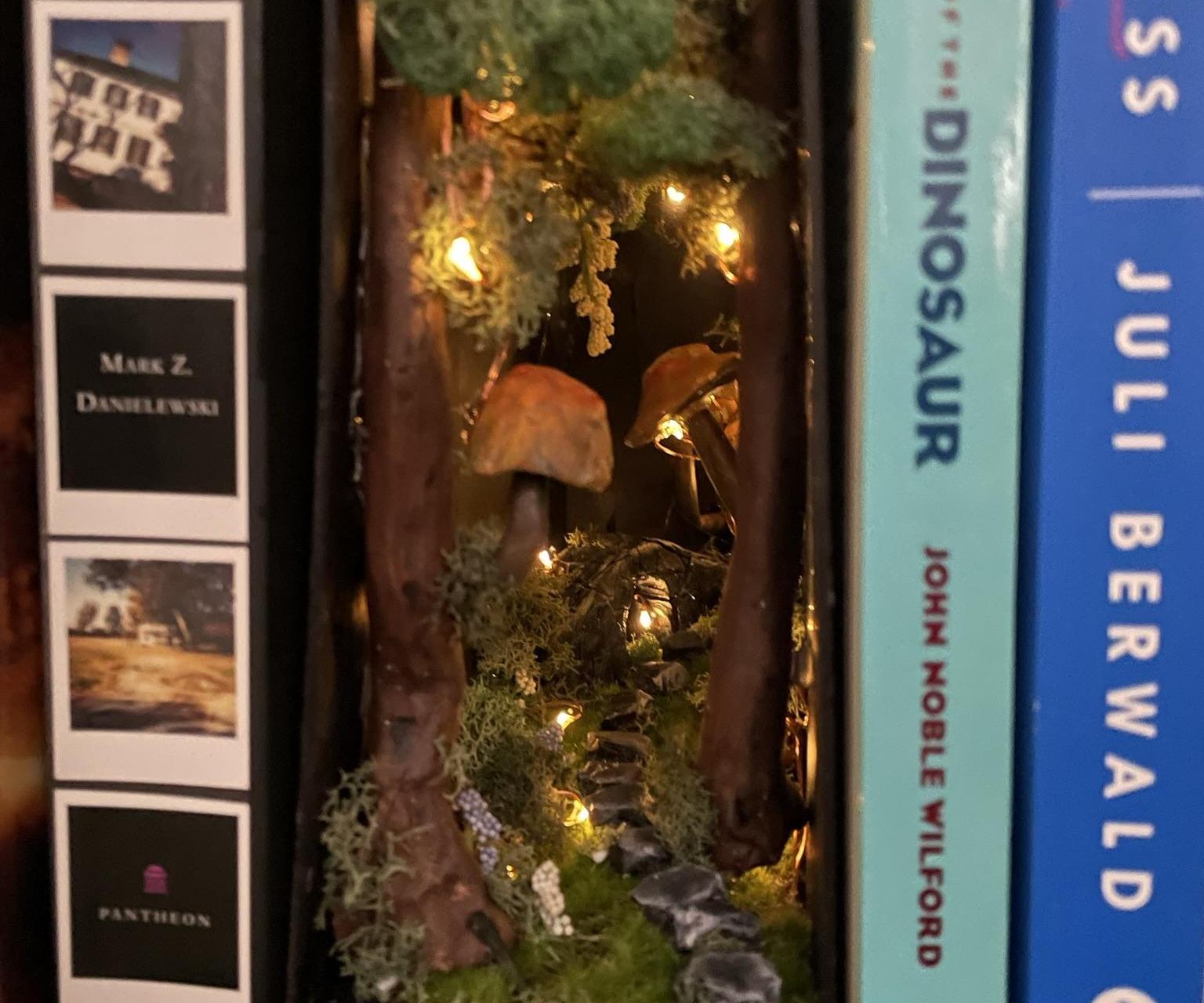 Mushroom Forest Book Nook