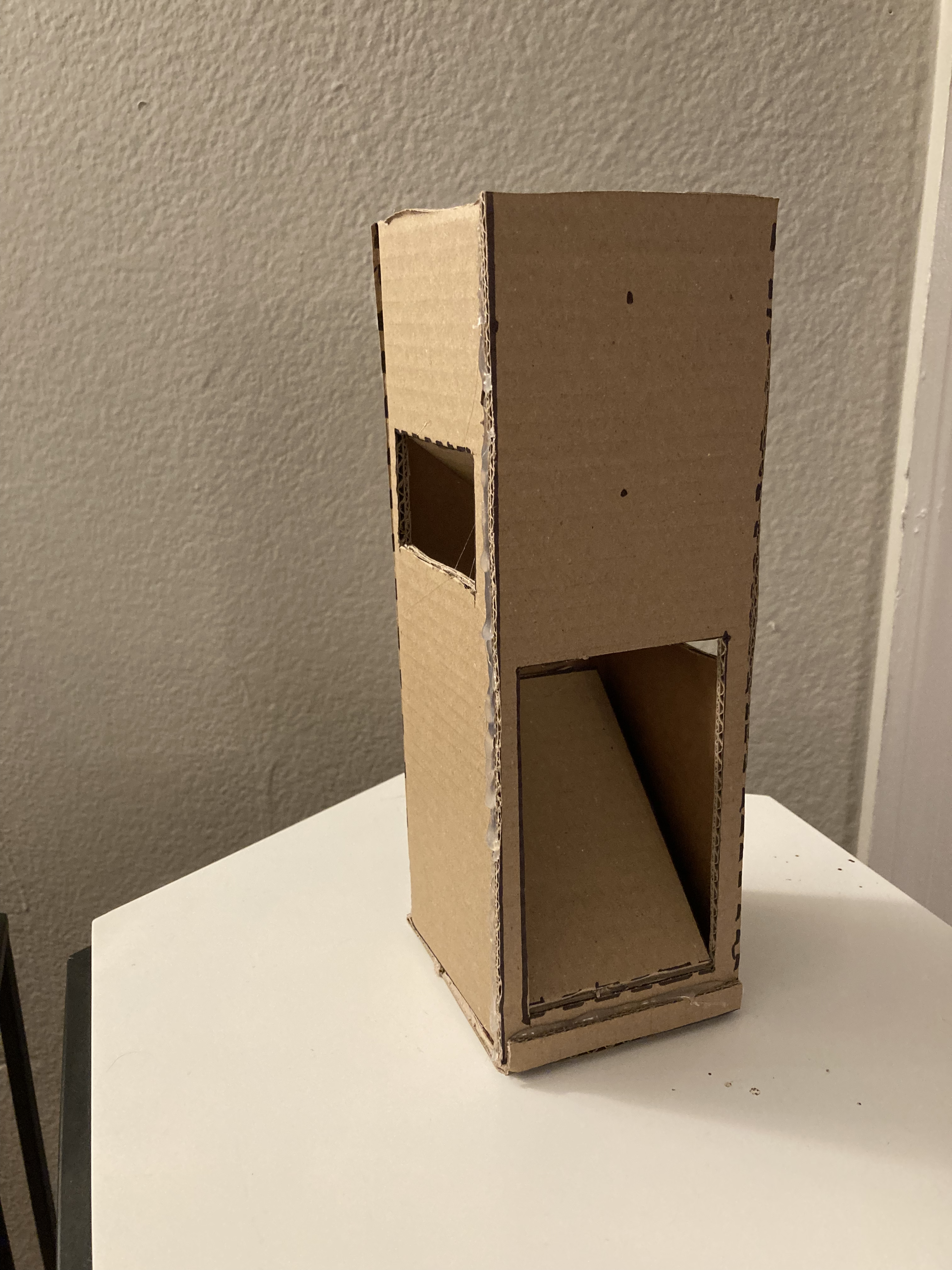 Cardboard Dice Tower