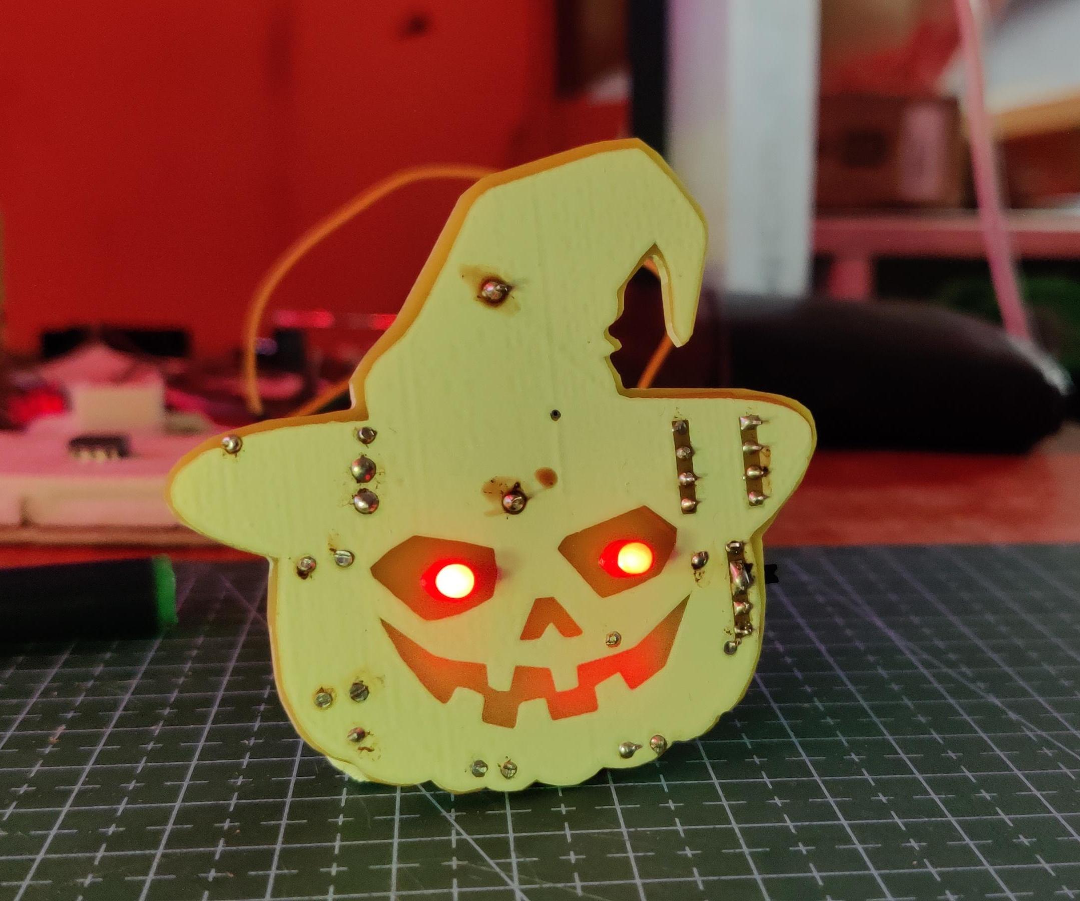 Spoooky Pumpkin Badge!