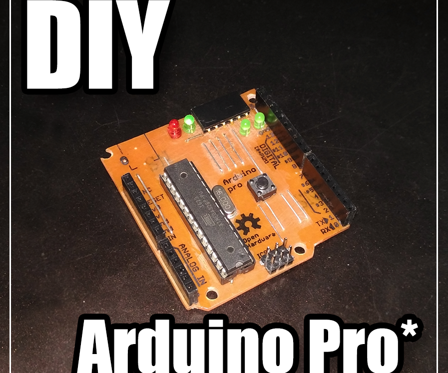 Minimal Arduino UNO (a.k.a. Arduino Pro)