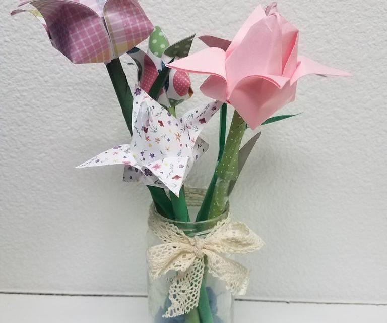 Paper Tulip Bouquet