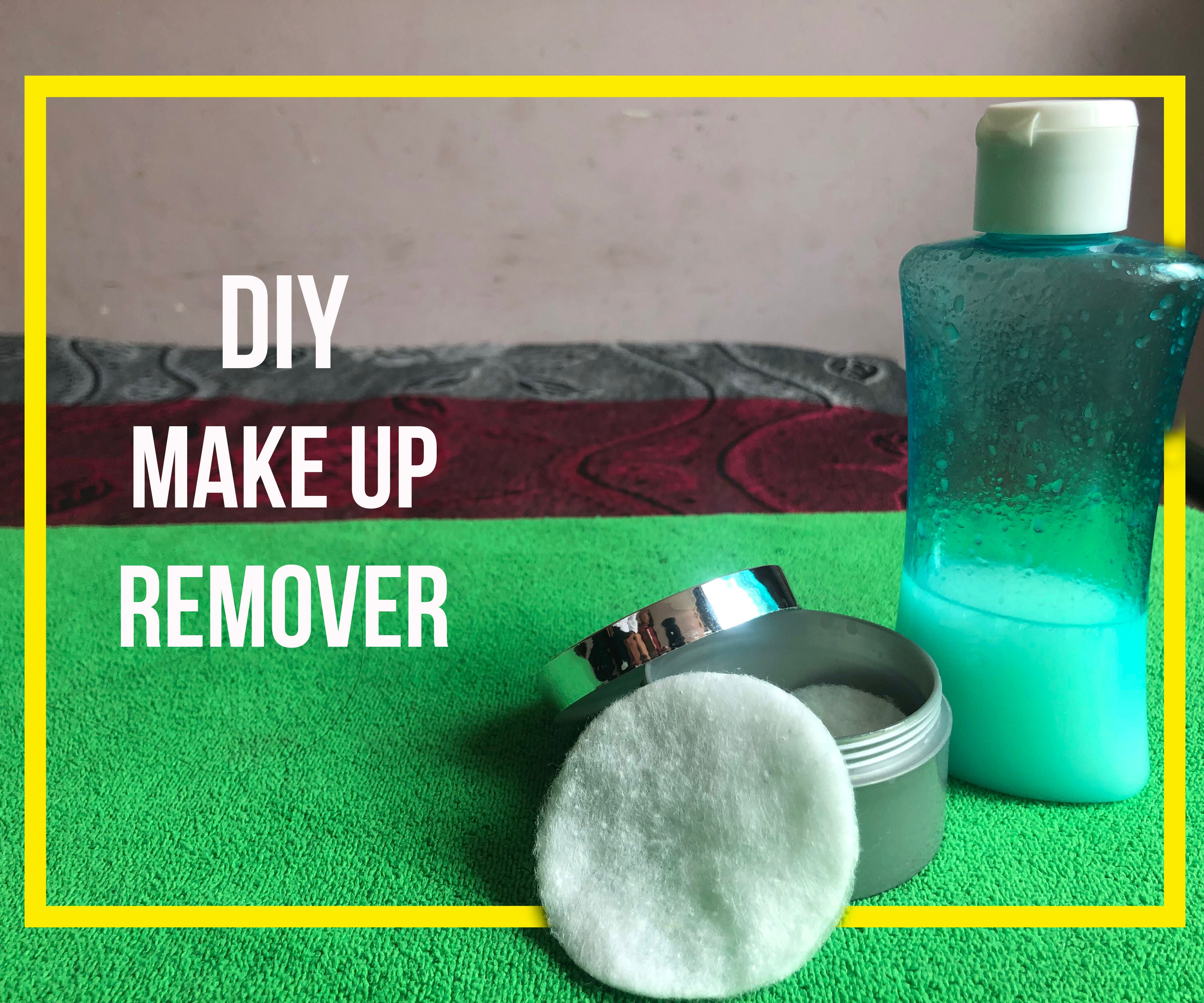 Homemade DIY Makeup Remover 