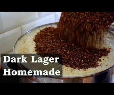 Homemade Dark Lager Beer - Easy and Tasty (no Special Tools Needed)