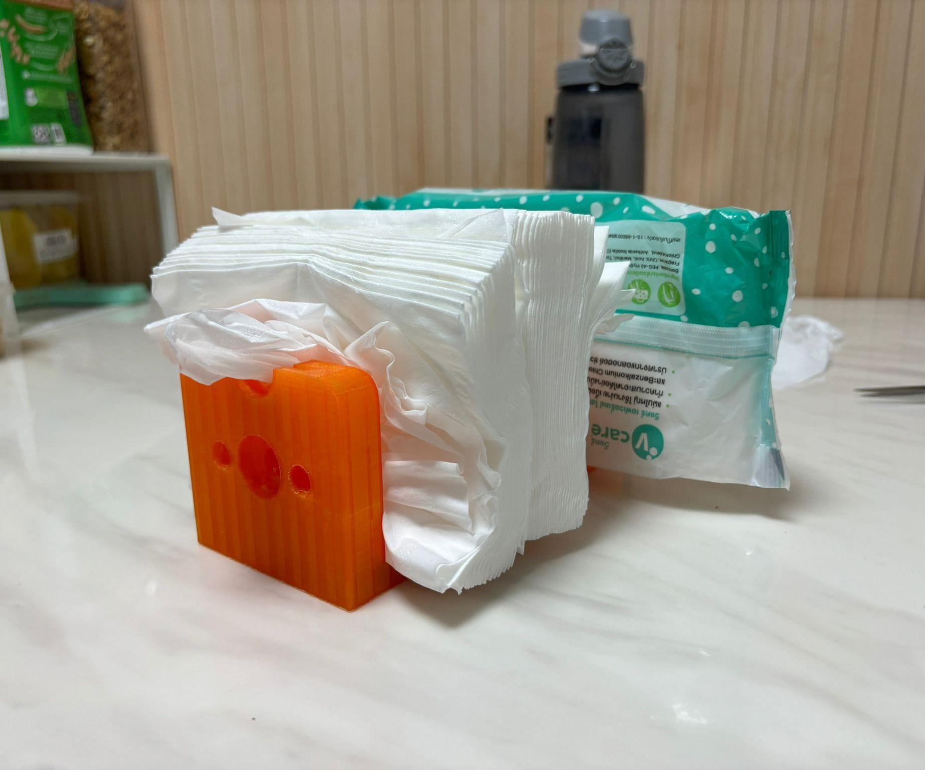 3D Printed Tissue Box/Compartment