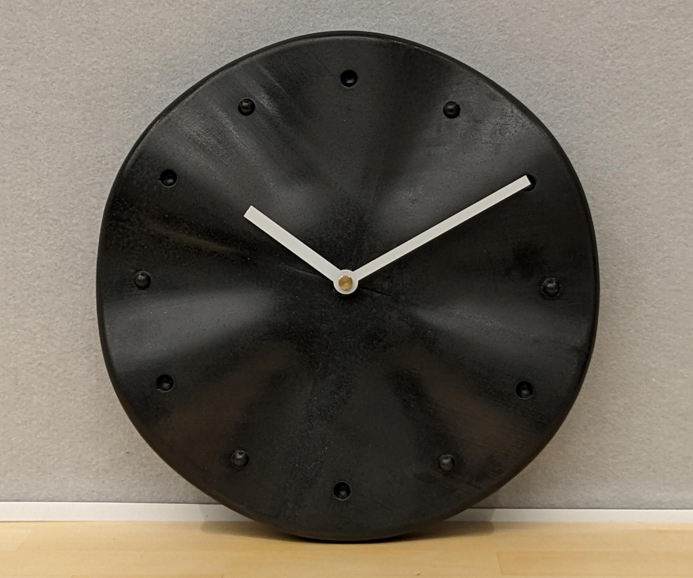 Cement Casting a Wall Clock