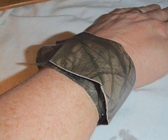 Duct Tape Watch Crystal Cover and Band/strap