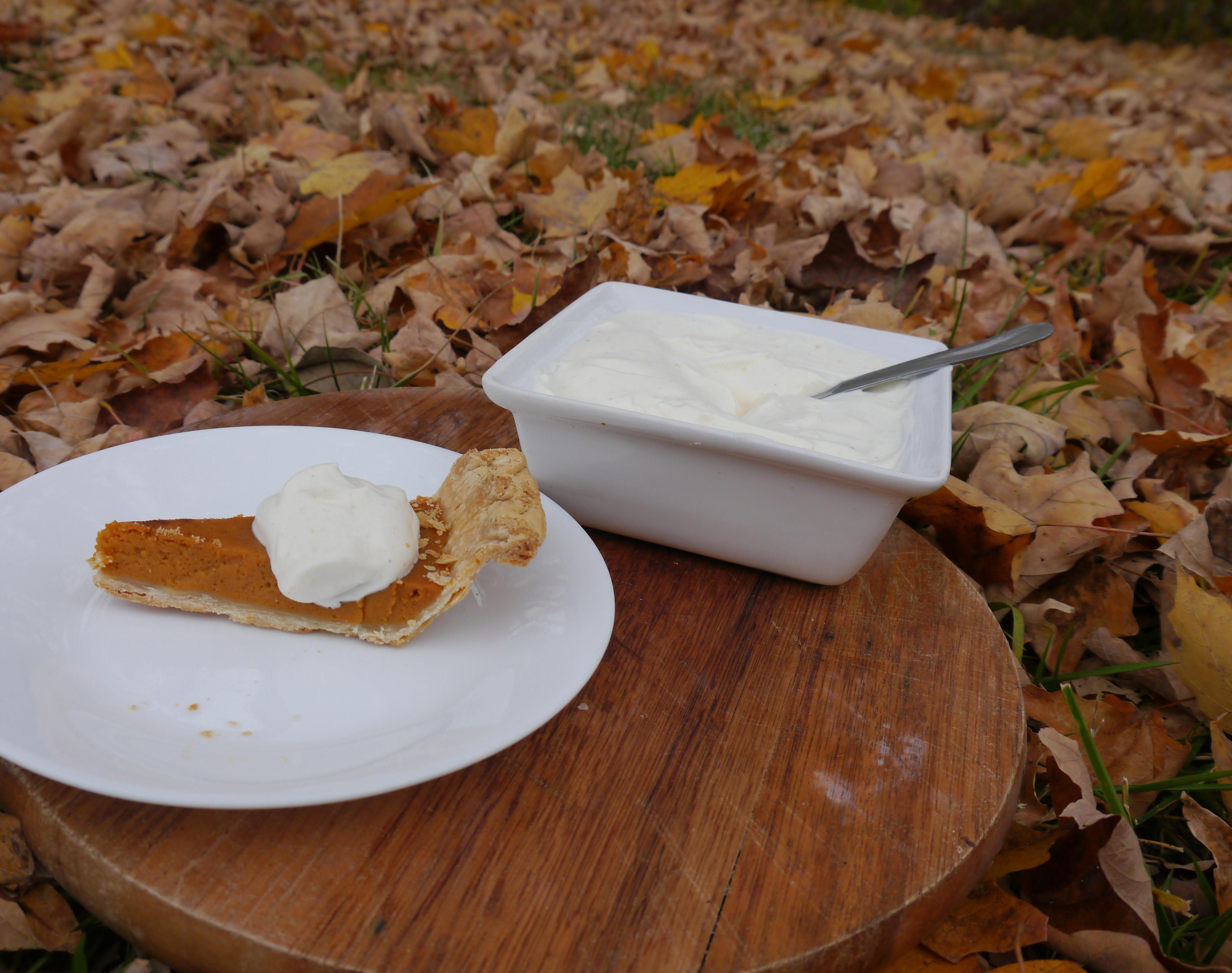 Pumpkin Pie Whip Cream