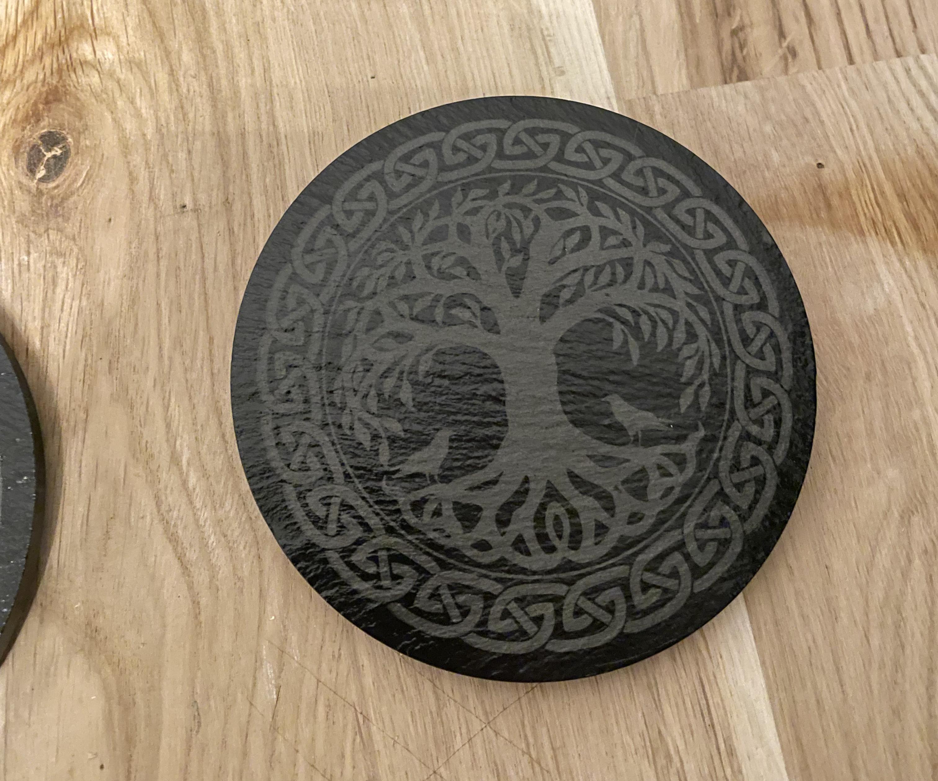 Norse Slate Coasters