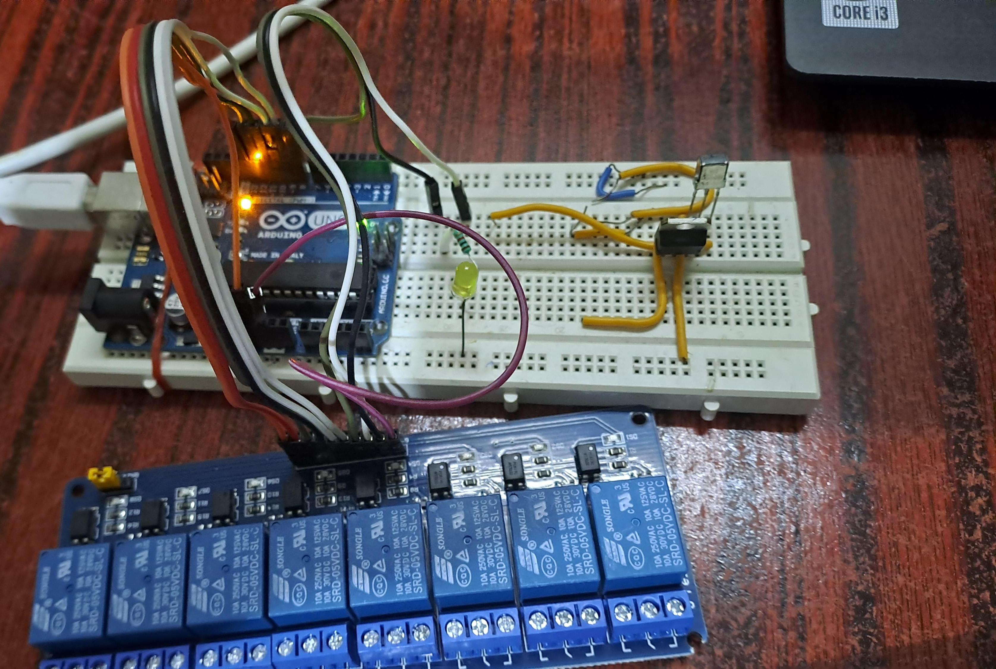 Controlling 8 Channel Relay Board Using Modbus Protocol and Arduino Uno As Slave