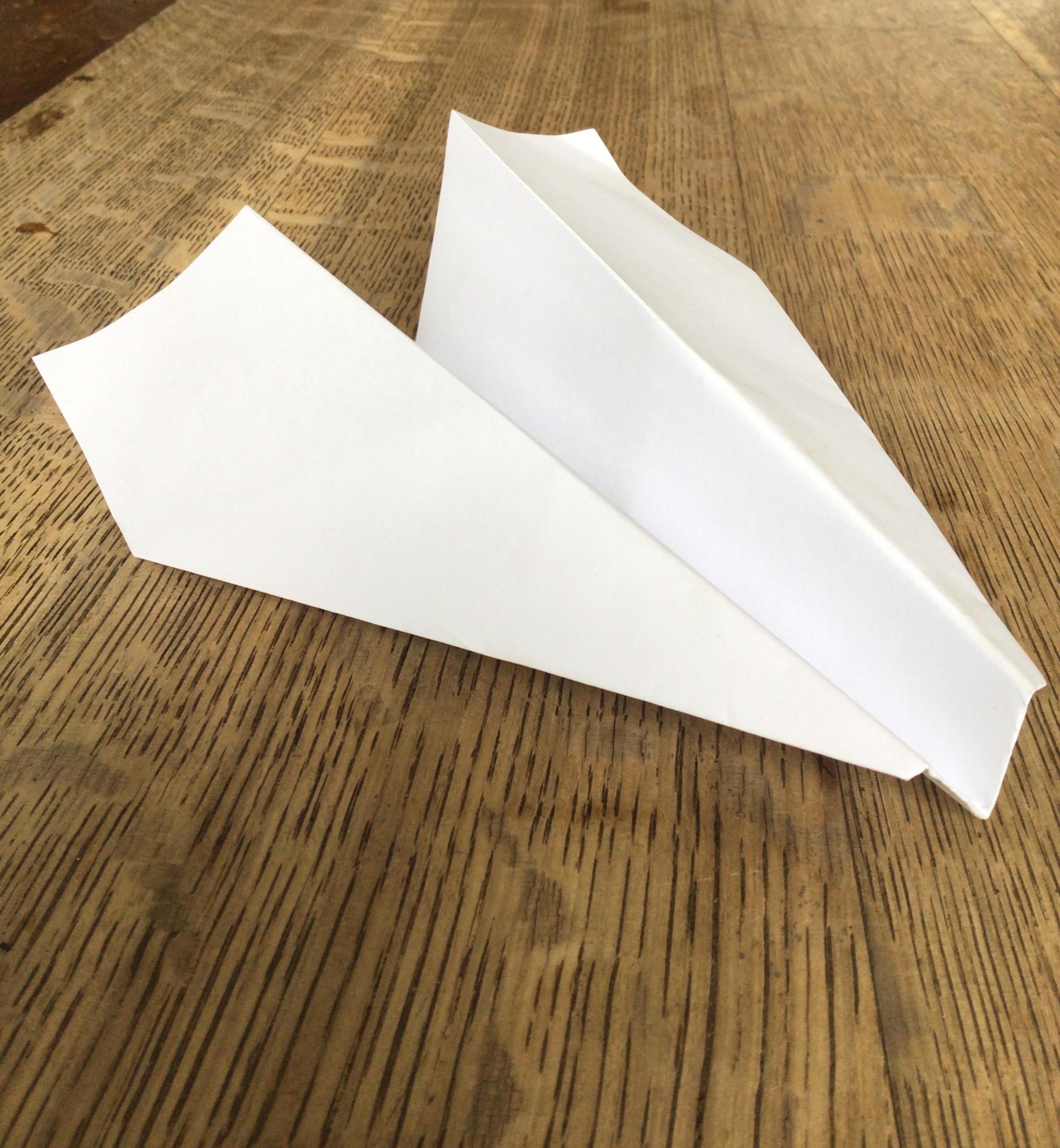 How to Make a Simple Paper Airplane