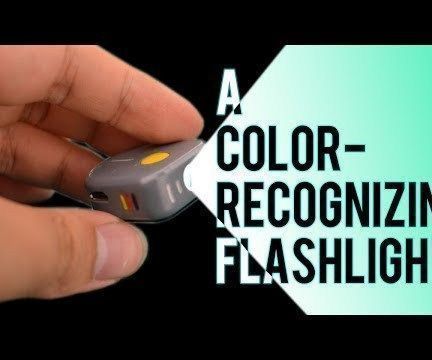 Arduino RGB Color Recognising Flashlight