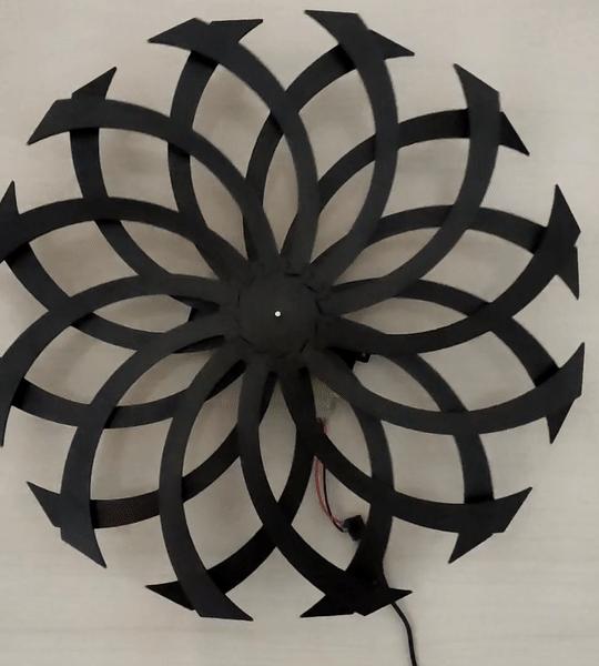 Kinetic Sculpture Flower