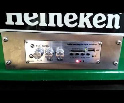 Heineken Bluetooth Boombox