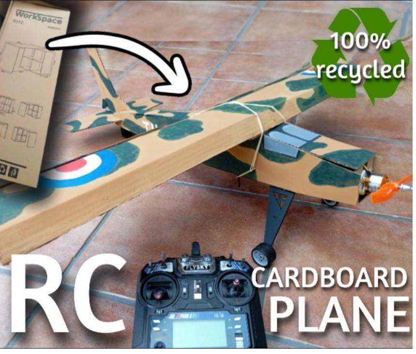 How to Make a DIY Carboard RC Plane