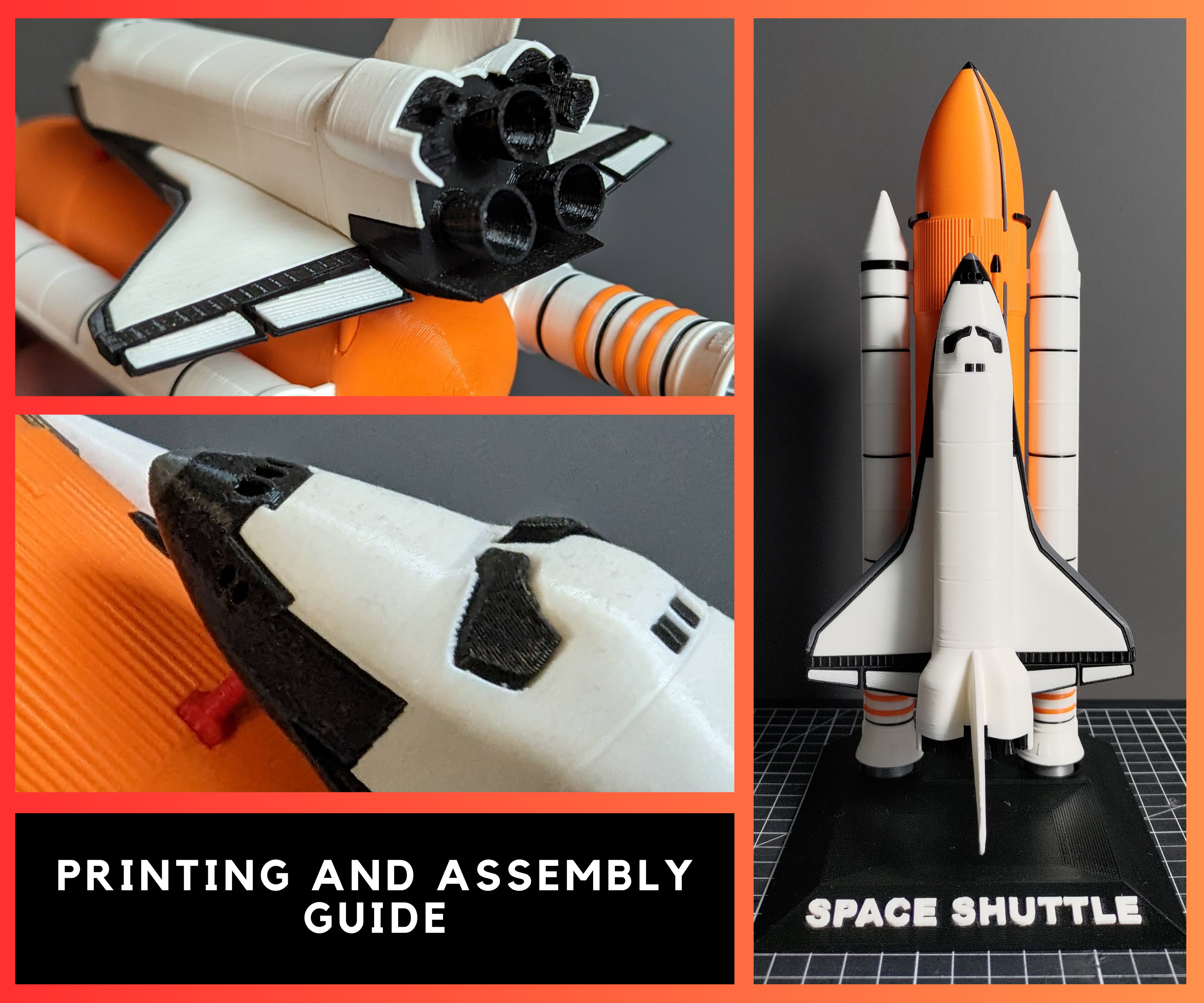 Space Shuttle : Printing and Assembly Guide