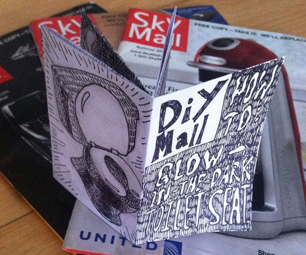 DIY SkyMall Zines 