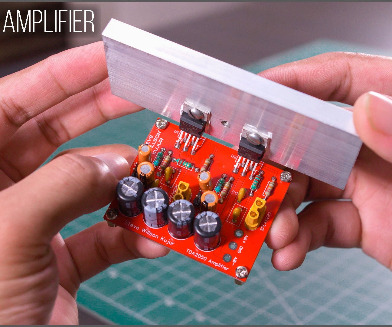 DIY Compact Stereo Amplifier 
