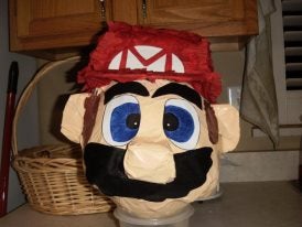 Candy Filled Mario Head