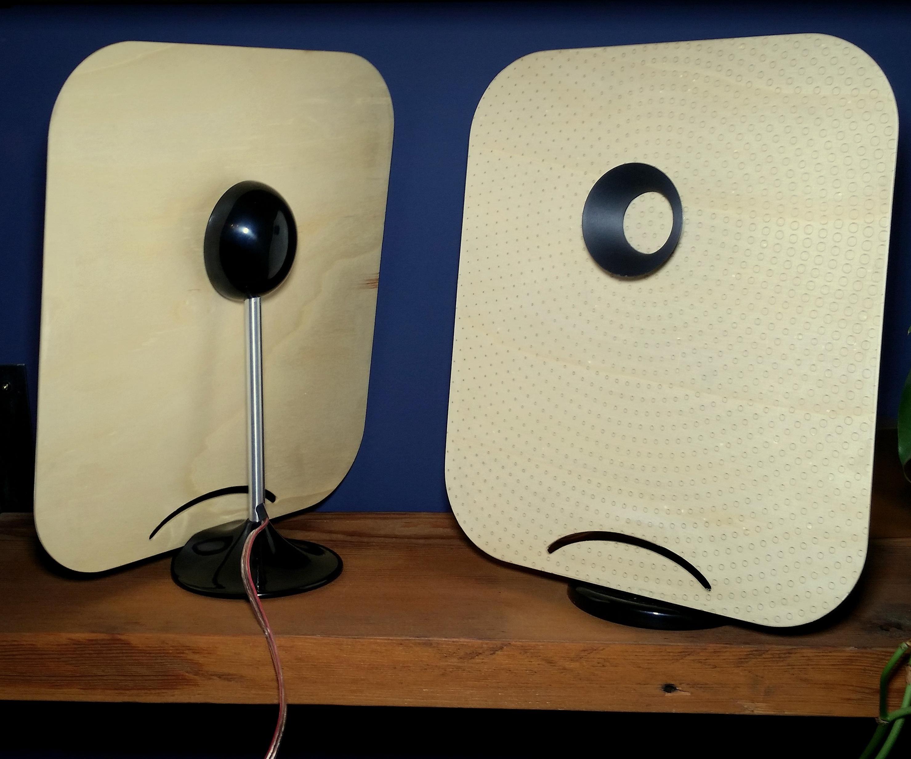 Plywood DML Speakers