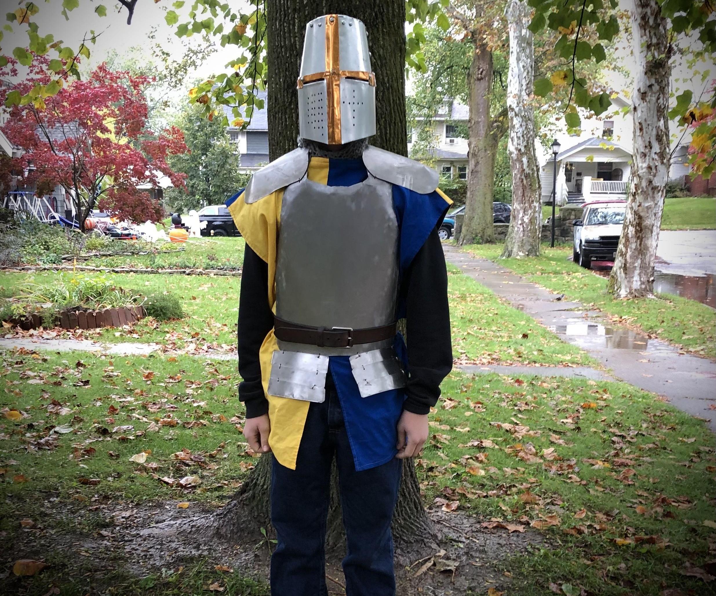 Homemade Knight Costume