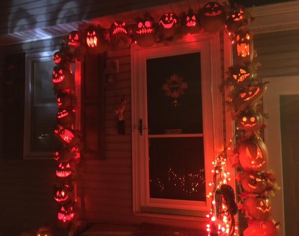 Pumpkin Doorway Arch