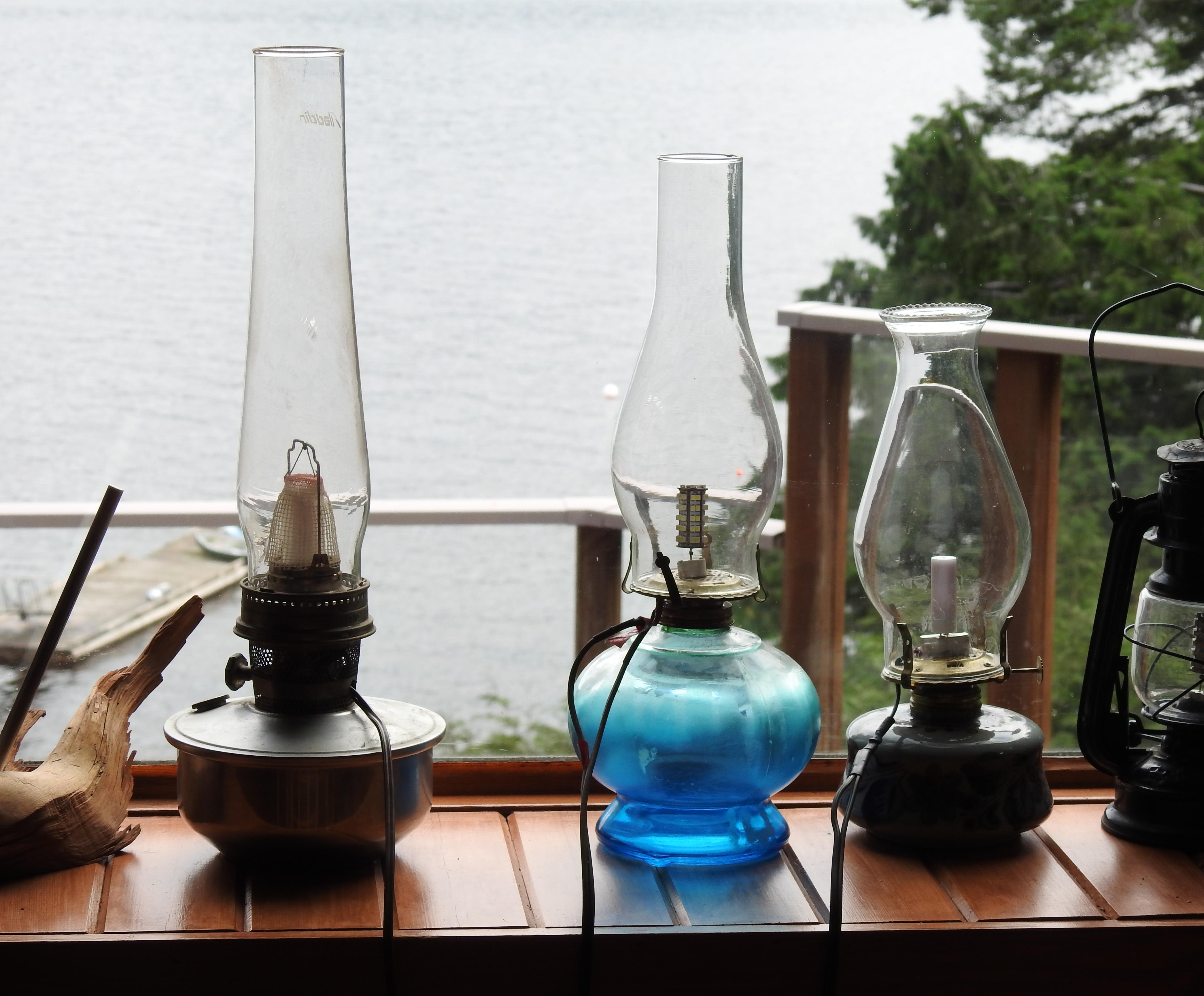 Convert Old Oil Lamps to Electricity