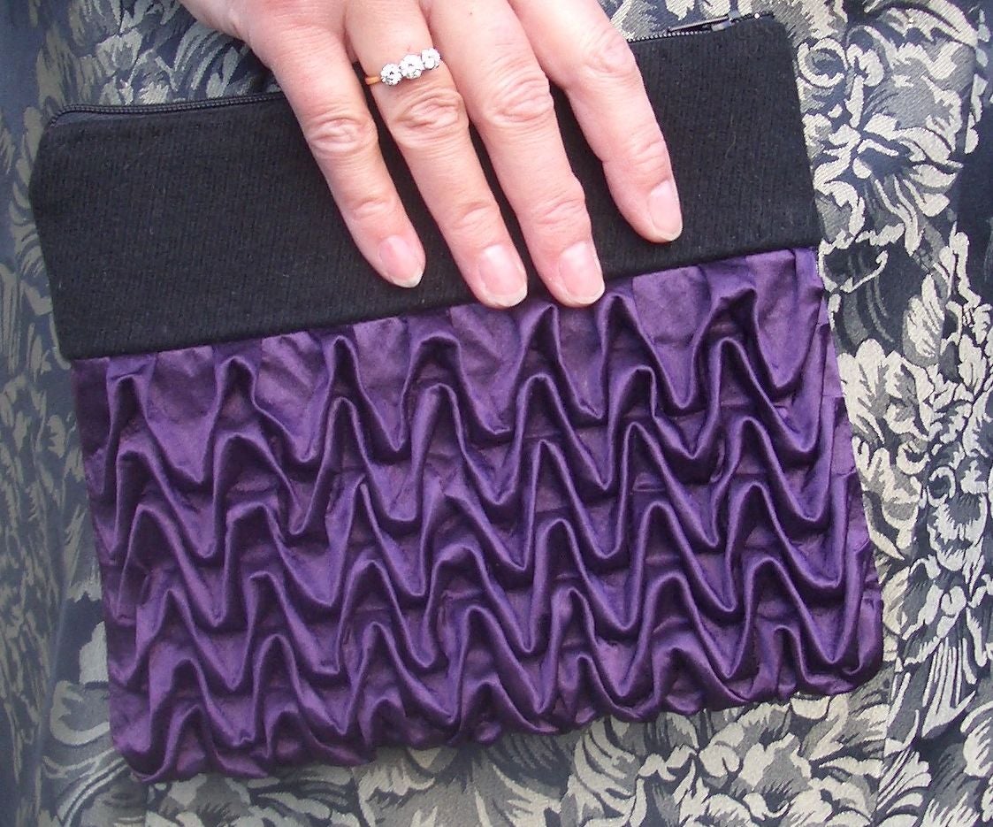 Smocked Evening Bag / Purse