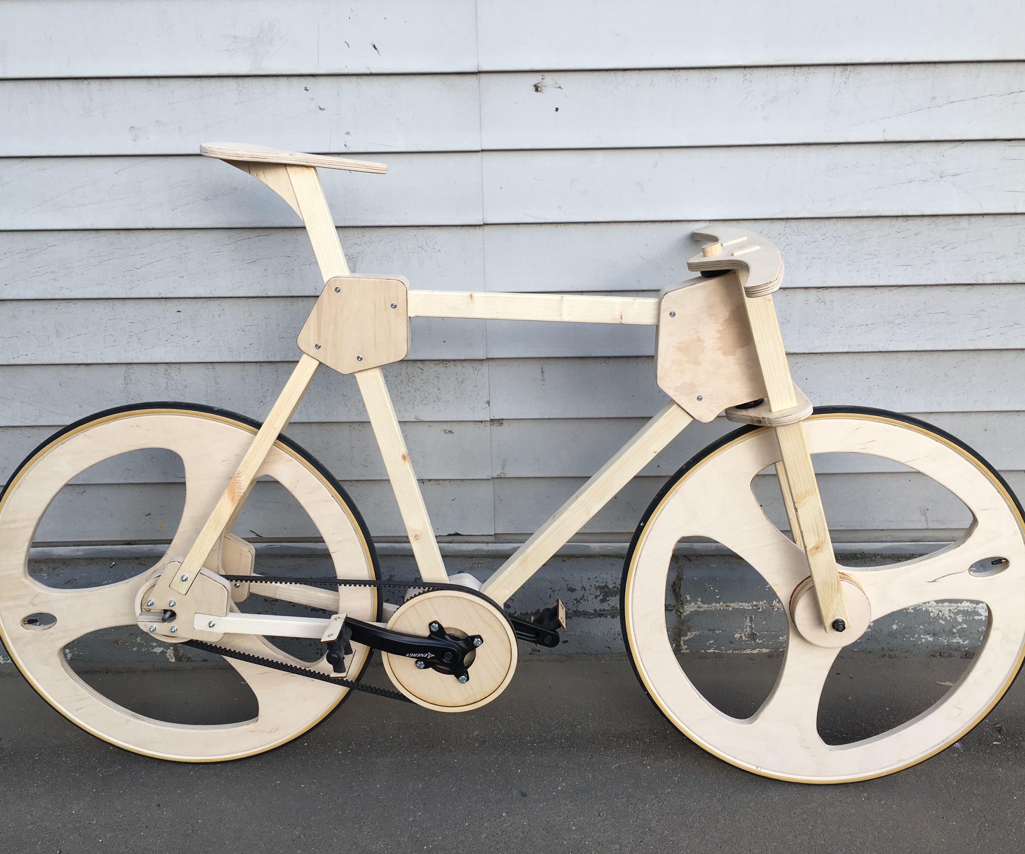 Reproducible Wooden Bike