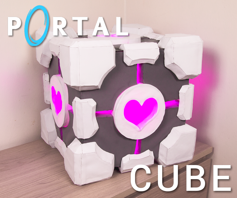Companion Cube Storage Box