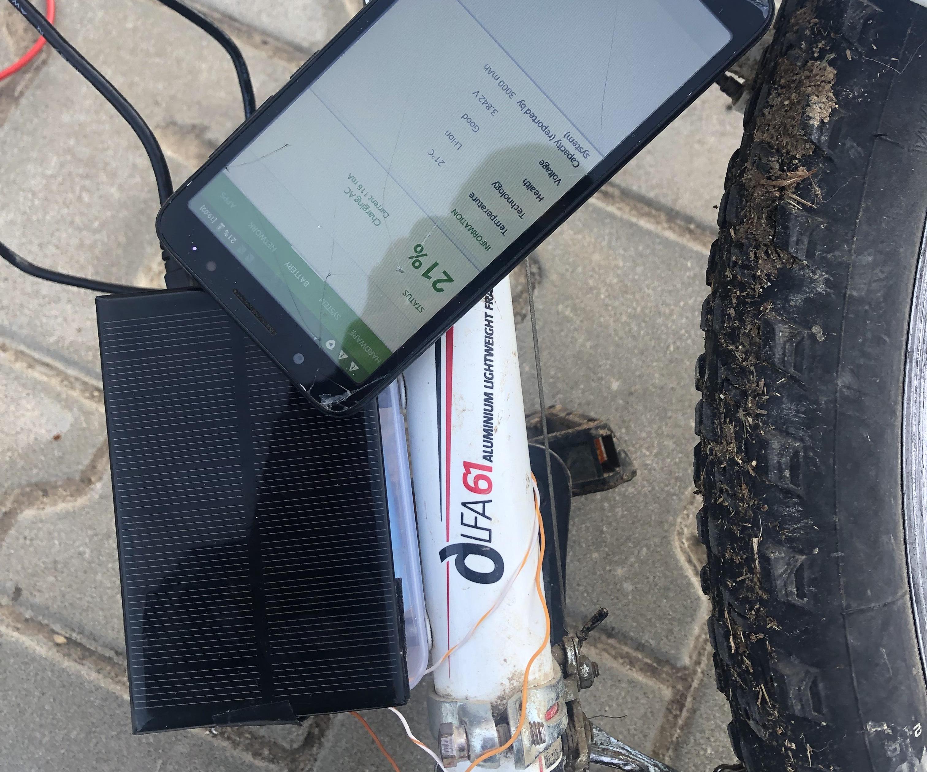  How to Make a Solar System for Your Bike That Turns on the Lights and Charges Your Smartphone