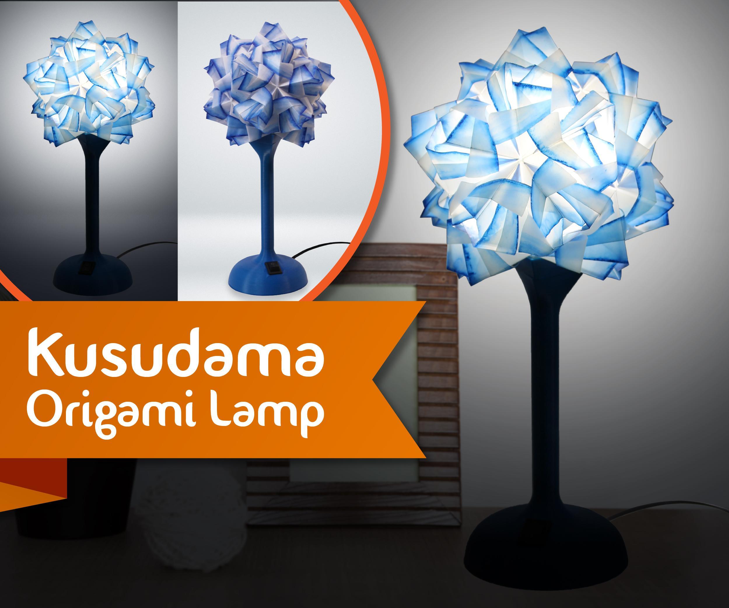 Kusudama Origami Lamp