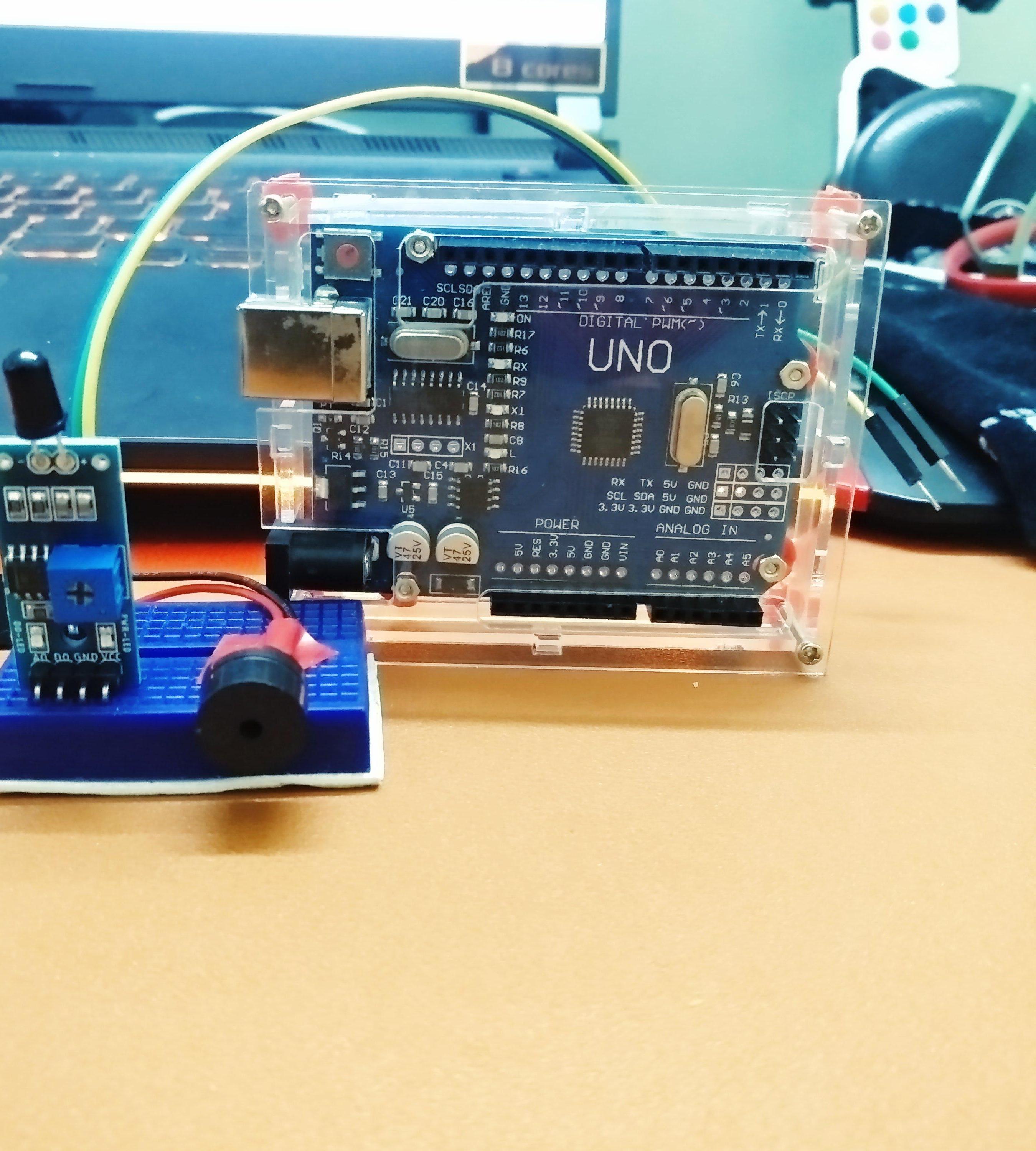 Infrared (IR) Flame Sensors With Arduino and Buzzer #Heat Flame Sensor #Arduino