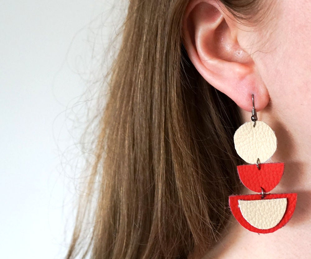 DIY Leather Jewellery | 3 Simple Earring Designs to Make